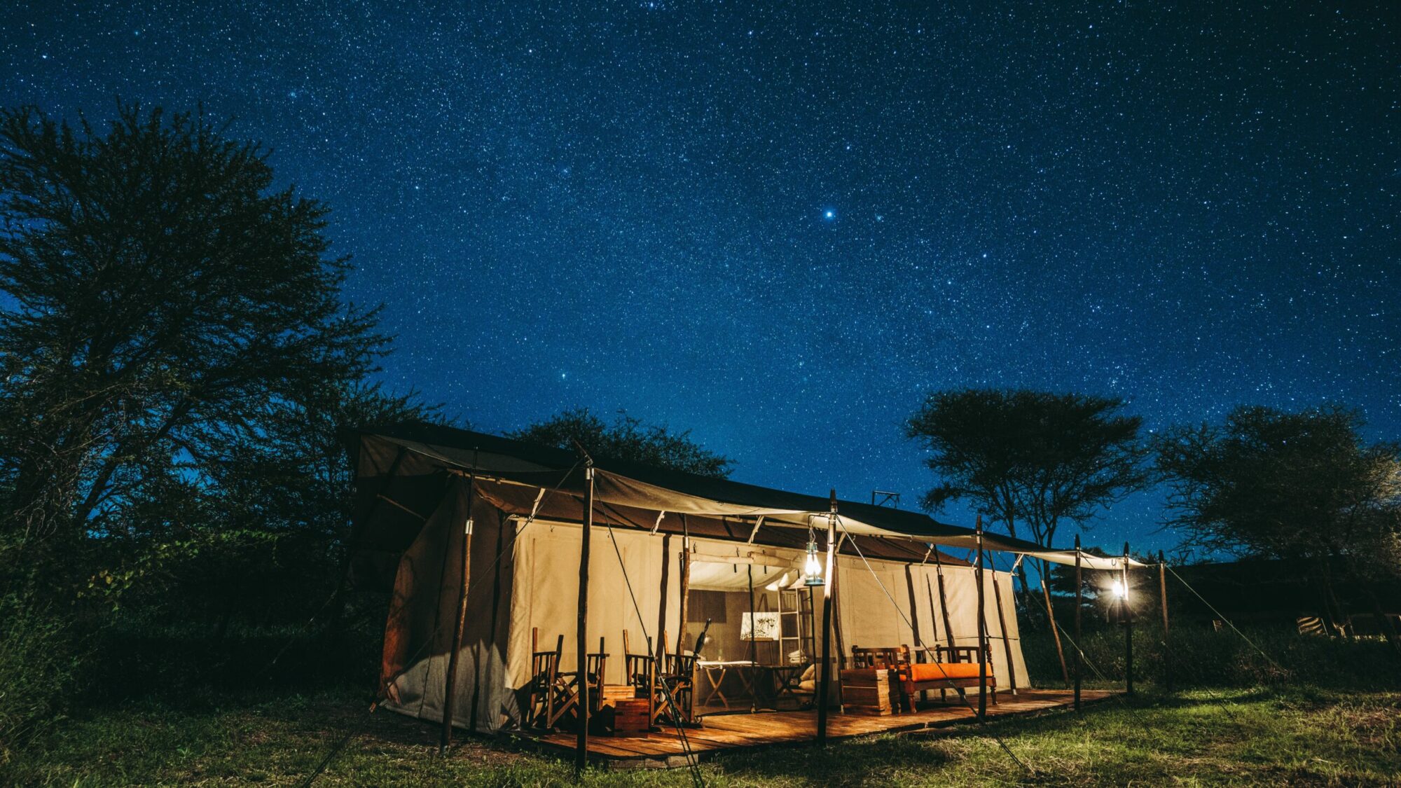 nuit dans le serengeti
